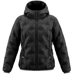Giacca trapuntata Equithème EQ-Daria Bambina Nero