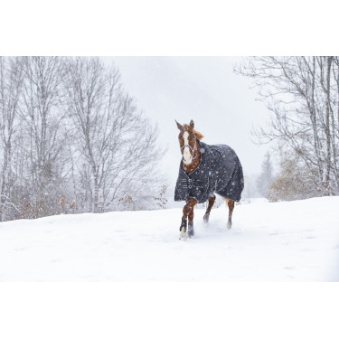 Coperta Riding World Oxford impermeabile foderata in pile Coperta Riding World Oxford impermeabile foderata in pile