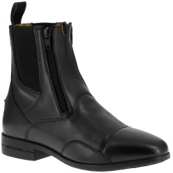 Stivali in pelle Equithème EK-Duozip Nero