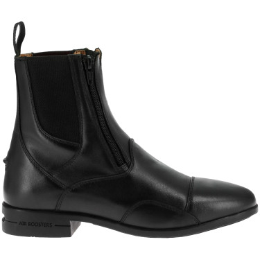 Stivali in pelle Equithème EK-Duozip Nero