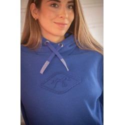 Felpa Pénélope Louison donna Blu