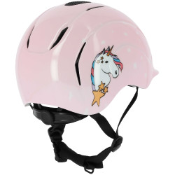 Casco Equithème EK Pady Unicorno Rosa