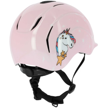 Casco Equithème EK Pady Unicorno Rosa