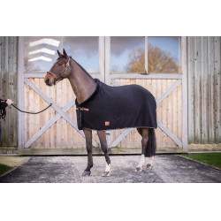 Coperta in pile Diagonal Paddock Sport Nero Coperta in pile Diagonal Paddock Sport Nero