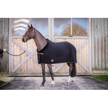 Coperta in pile Diagonal Paddock Sport Nero Coperta in pile Diagonal Paddock Sport Nero