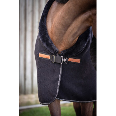 Coperta in pile Diagonal Paddock Sport Nero Coperta in pile Diagonal Paddock Sport Nero
