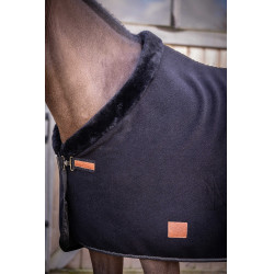 Coperta in pile Diagonal Paddock Sport Nero Coperta in pile Diagonal Paddock Sport Nero