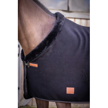 Coperta in pile Diagonal Paddock Sport Nero Coperta in pile Diagonal Paddock Sport Nero