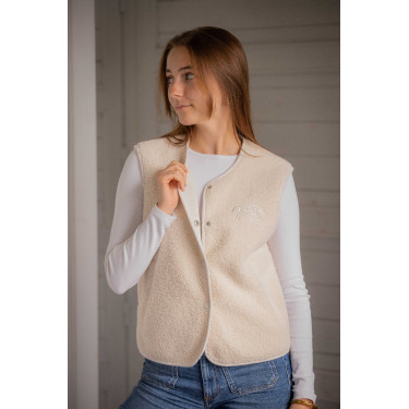 Gilet equitazione donna Pénélope Charline in pile