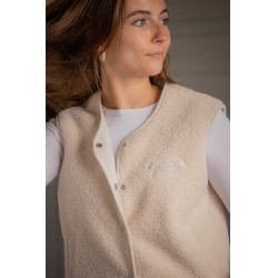 Gilet equitazione donna Pénélope Charline in pile