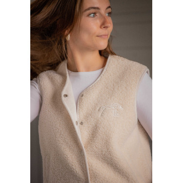 Gilet equitazione donna Pénélope Charline in pile