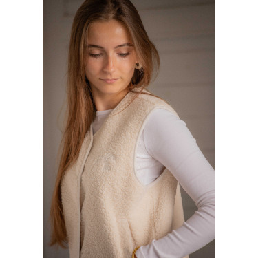 Gilet equitazione donna Pénélope Charline in pile