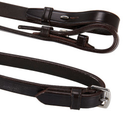 Briglia da dressage in cuoio Dressage Equestro Marrone scuro Briglia da dressage in cuoio Dressage Equestro Marrone scuro