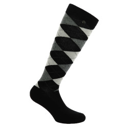 Calze da equitazione donna Equithème Argyle