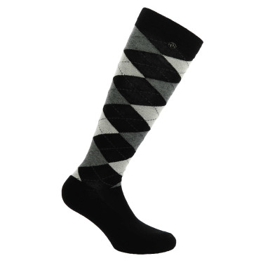Calze da equitazione donna Equithème Argyle