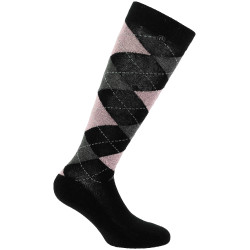 Calze da equitazione donna Equithème Argyle