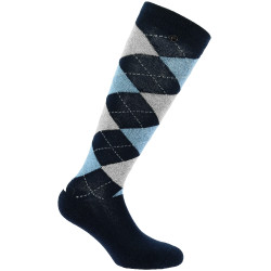 Calze Equithème Argyle donna Blu navy / celeste / grigio Beige