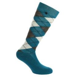Calze da equitazione donna Equithème Argyle