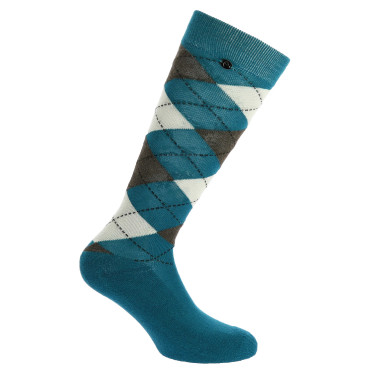 Calze da equitazione donna Equithème Argyle