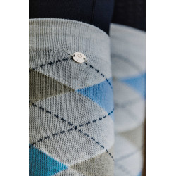 Calze da equitazione donna Equithème Argyle