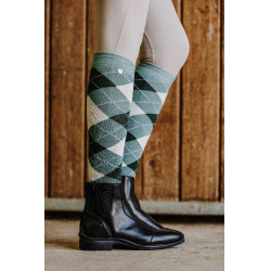 Calze da equitazione donna Equithème Argyle