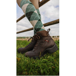 Calze da equitazione donna Equithème Argyle