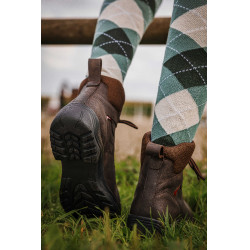 Calze da equitazione donna Equithème Argyle