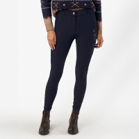 Pantaloni da equitazione HV Polo Femmy FullGrip donna Marina Blu marino