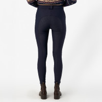 Pantaloni da equitazione HV Polo Femmy FullGrip donna Marina Blu marino