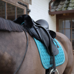 Ammortizzatore Absorb in pelle di montone Kentucky Nero