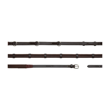 Redini Howlett Dy'on 3 "D" Gomma 1/2'' con 7 passanti Marrone