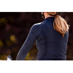 Baselayer Seamless K by Equithème K-Agility donna Marina Blu marino