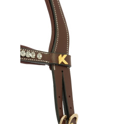 Briglia K by Equithème K-Kapture Marrone