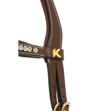 Briglia K by Equithème K-Kapture Marrone