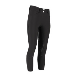 Pantaloni da equitazione Kentucky Miami full grip da donna Nero
