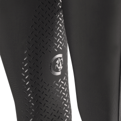Pantaloni da equitazione Kentucky Miami full grip da donna Nero