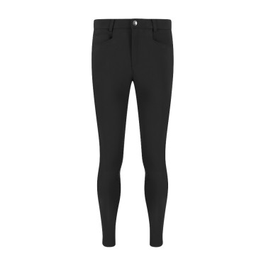 Pantaloni da equitazione Kentucky Mexico grip al ginocchio uomo Nero