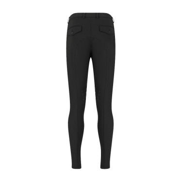 Pantaloni da equitazione Kentucky Mexico grip al ginocchio uomo Nero