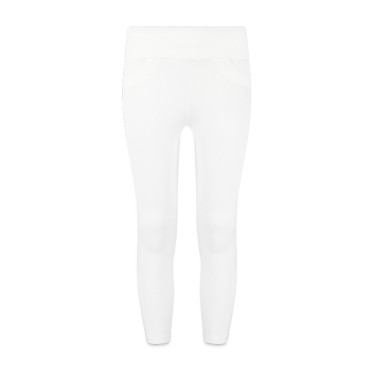 Leggings Miami Bambina Kentucky con grip alle ginocchia Bianco