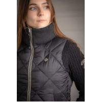 Piumino Pénélope Chouki donna Nero