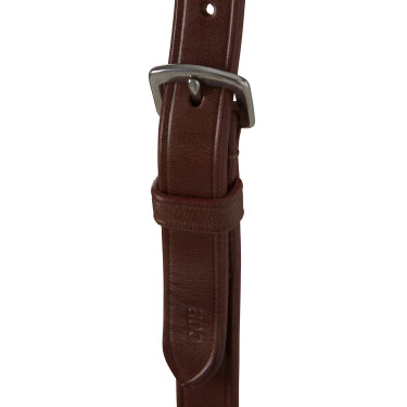 Martingala a collier cuoio fibbie regolabili Marrone scuro