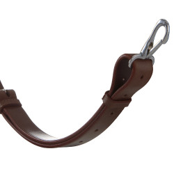 Martingala a collier cuoio fibbie regolabili Marrone scuro