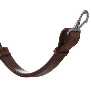 Martingala a collier cuoio fibbie regolabili Marrone scuro