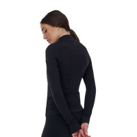 Capospalla tecnico donna Equestro Ridertechnology Hibryd Nero