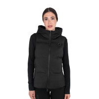 Smanicato tecnico donna con cappuccio Ridertechnology Nero