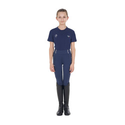 T-shirt unisex bambini slim fit Equestro X Fise Blazer marine Blu marino T-shirt unisex bambini slim fit Equestro X Fise Blazer marine Blu marino
