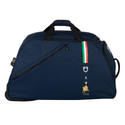 Borsa trolley con logo Equestro X Fise Blazer marine Blu marino Borsa trolley con logo Equestro X Fise Blazer marine Blu marino