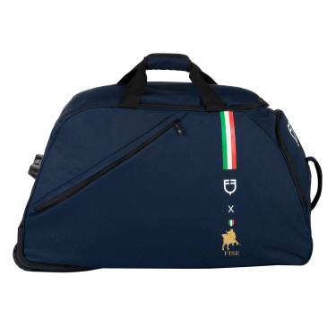 Borsa trolley con logo Equestro X Fise Blazer marine Blu marino Borsa trolley con logo Equestro X Fise Blazer marine Blu marino