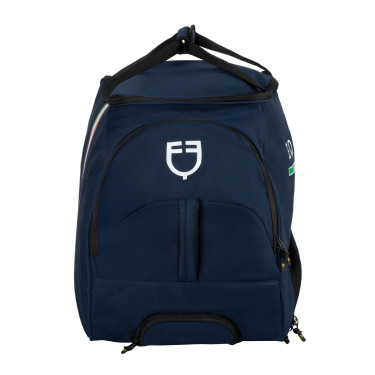 Borsa trolley con logo Equestro X Fise Blazer marine Blu marino Borsa trolley con logo Equestro X Fise Blazer marine Blu marino