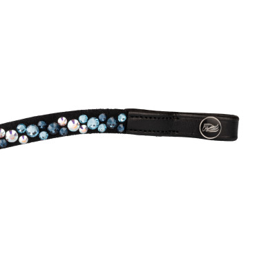 Frontalino CON Strass Modello Spirit Nero / blu